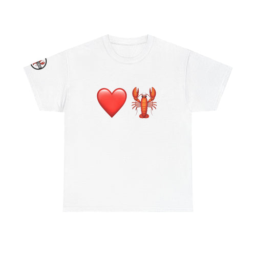 Heart & Lobster T-Shirt — Molty Crew Tee