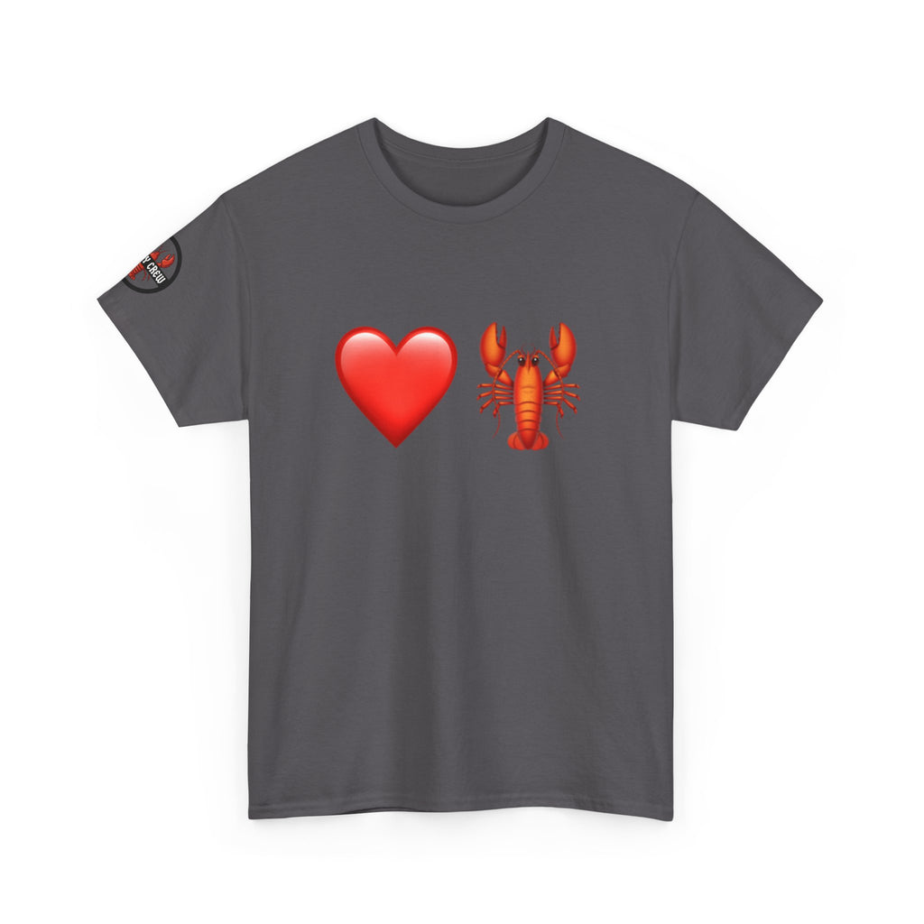 Heart & Lobster T-Shirt — Molty Crew Tee