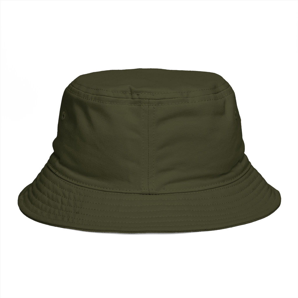 Respect The Tide Molty Crew Bucket Hat — Retro Surf Patch