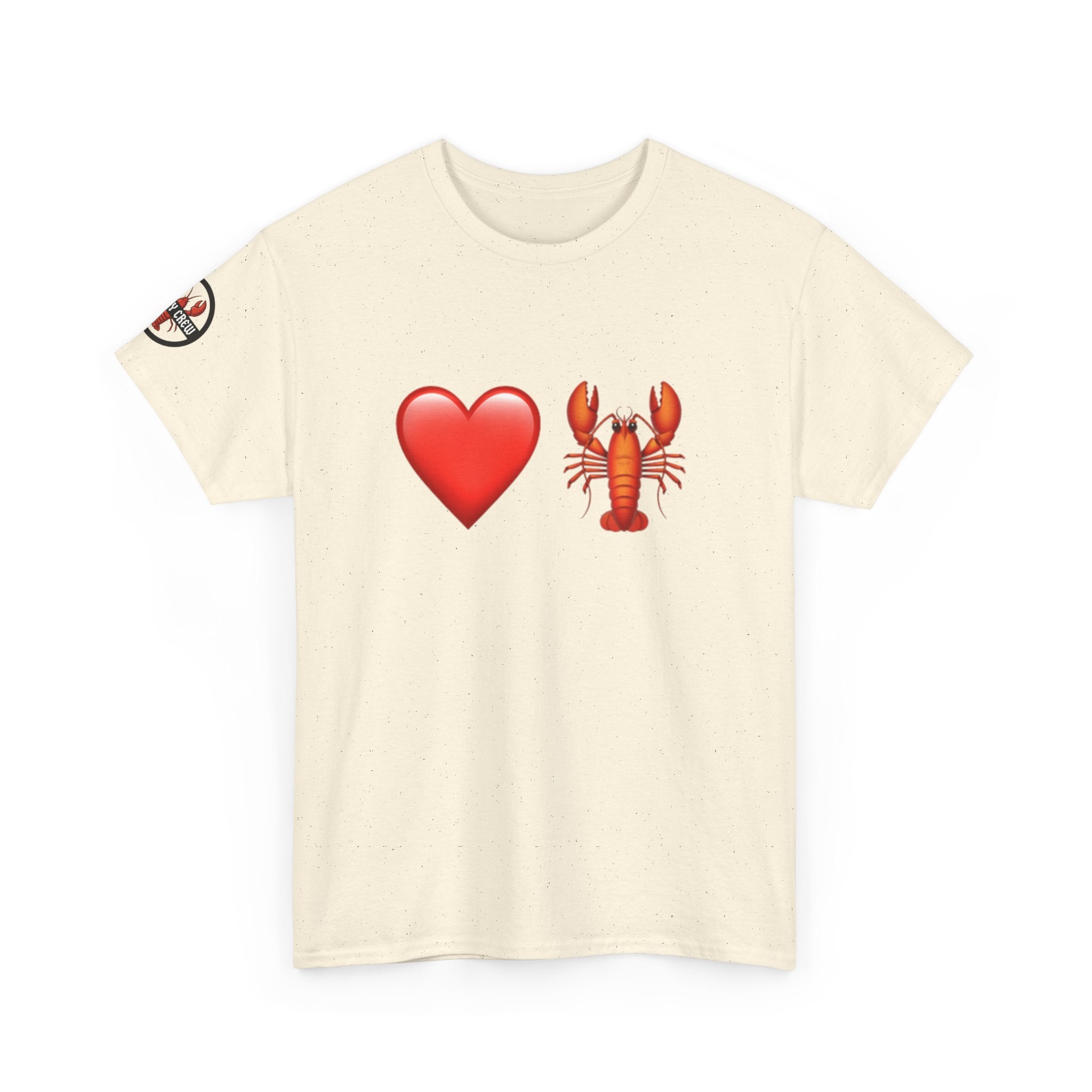 Heart & Lobster T-Shirt — Molty Crew Tee