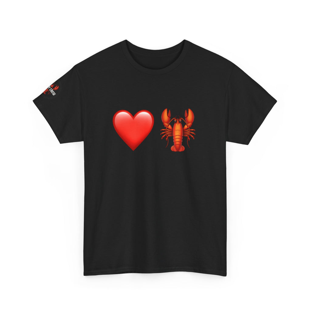 Heart & Lobster T-Shirt — Molty Crew Tee