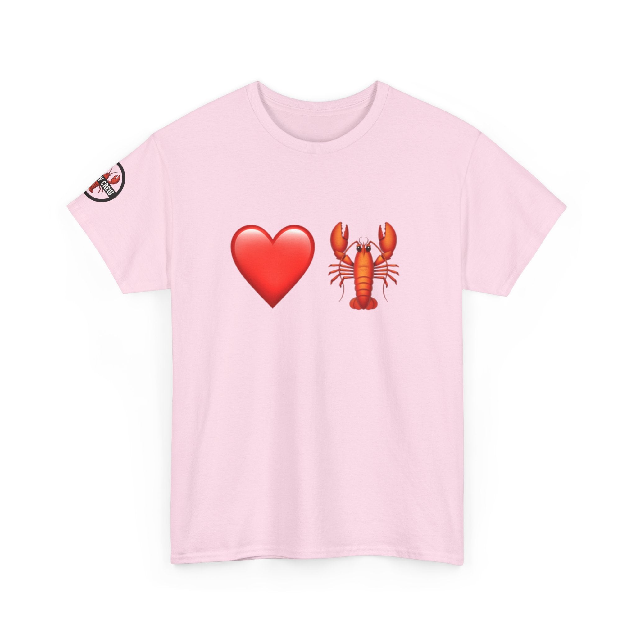 Heart & Lobster T-Shirt — Molty Crew Tee