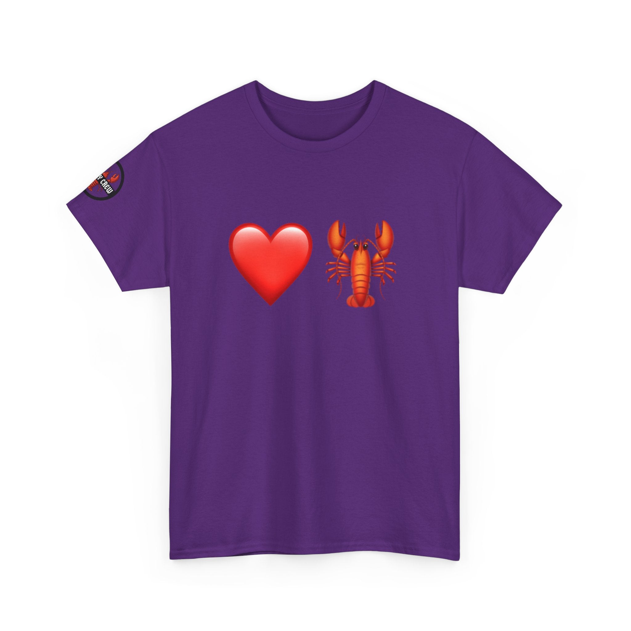 Heart & Lobster T-Shirt — Molty Crew Tee