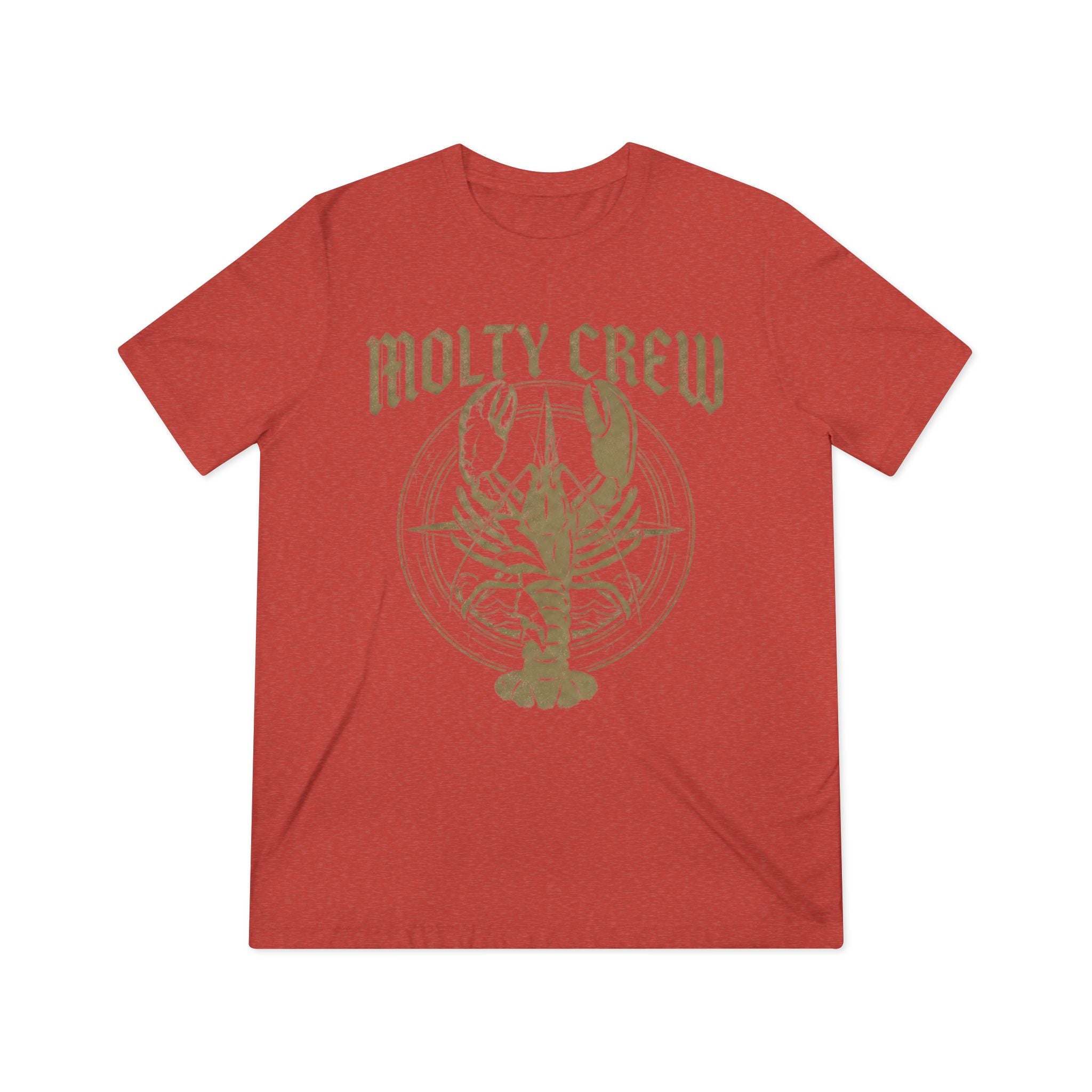 Molty Crew Lobster Tee — Retro Nautical Seafood Shirt