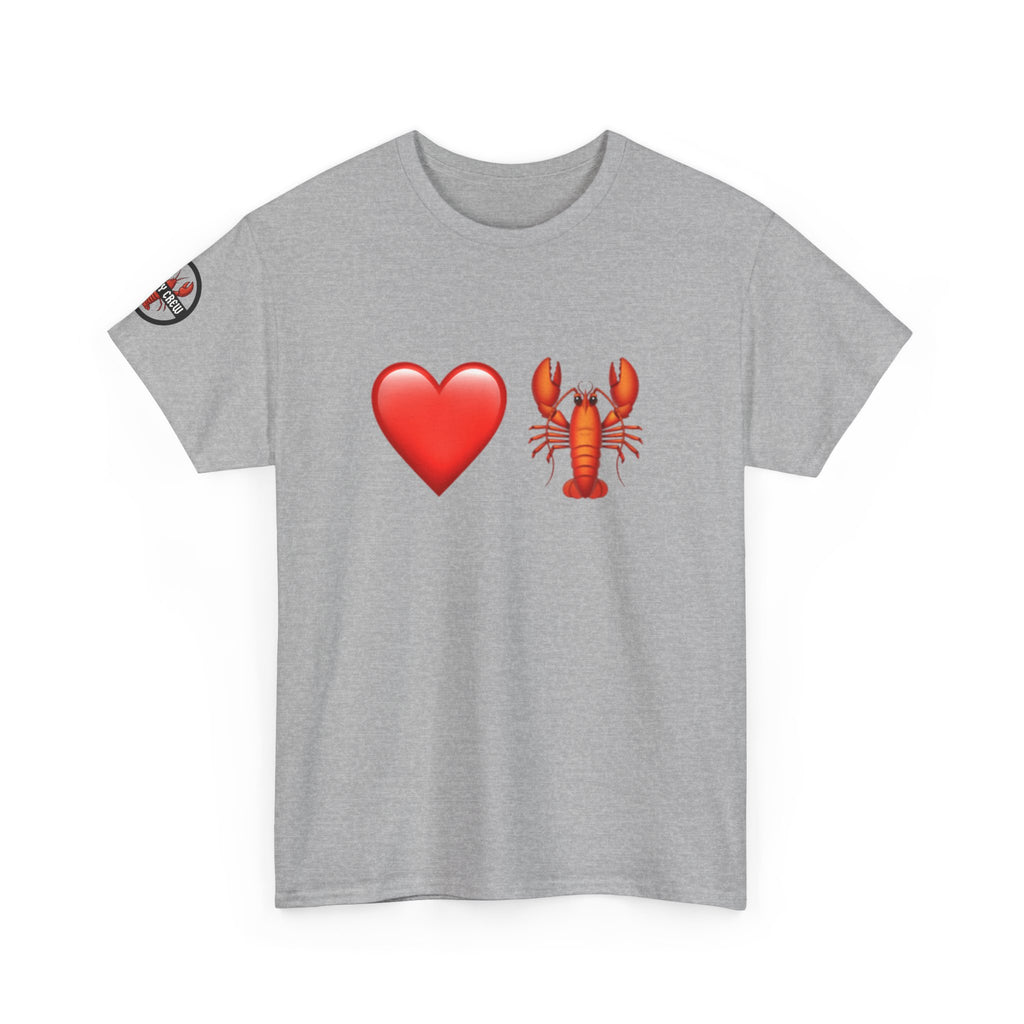 Heart & Lobster T-Shirt — Molty Crew Tee