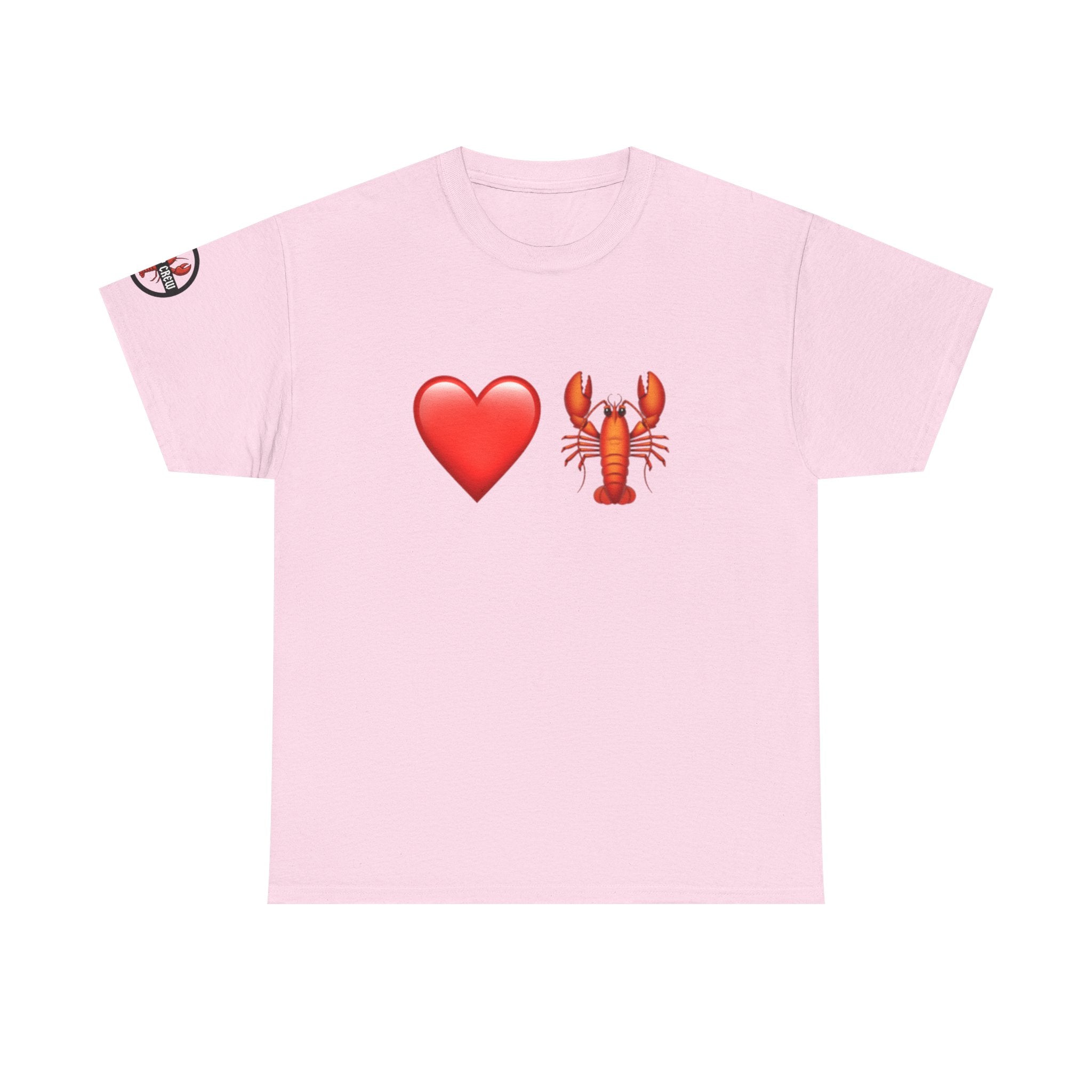 Heart & Lobster T-Shirt — Molty Crew Tee