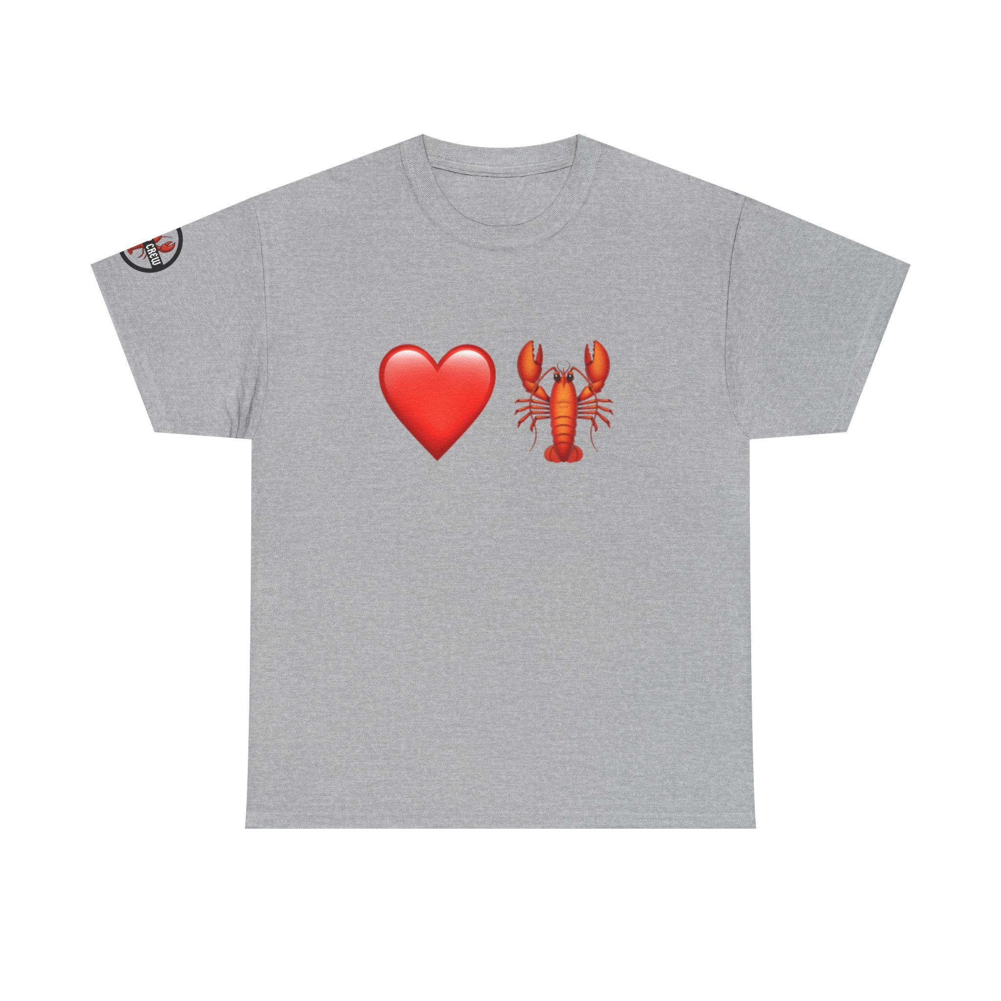 Heart & Lobster T-Shirt — Molty Crew Tee