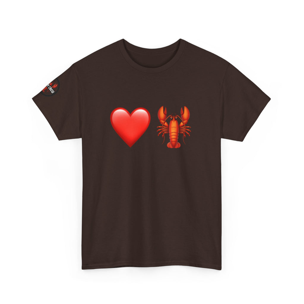 Heart & Lobster T-Shirt — Molty Crew Tee