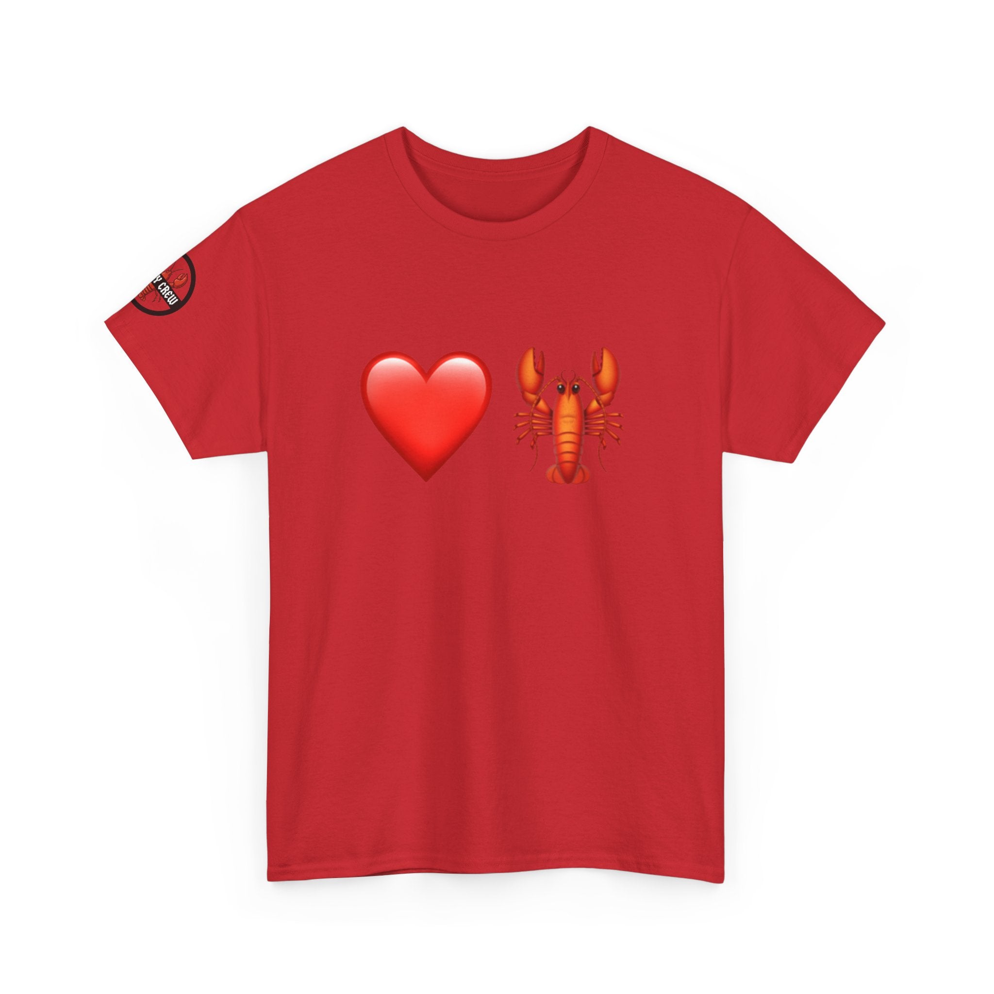 Heart & Lobster T-Shirt — Molty Crew Tee