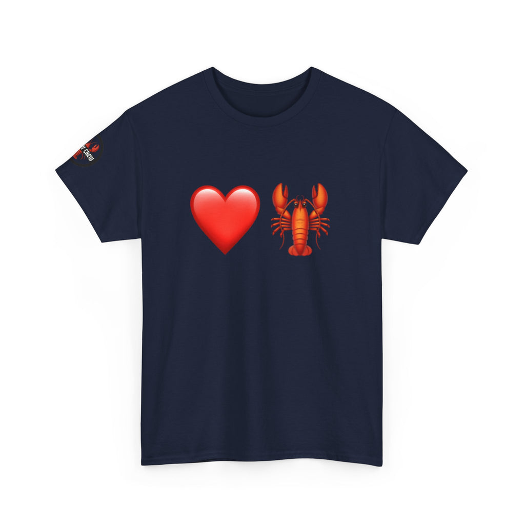Heart & Lobster T-Shirt — Molty Crew Tee