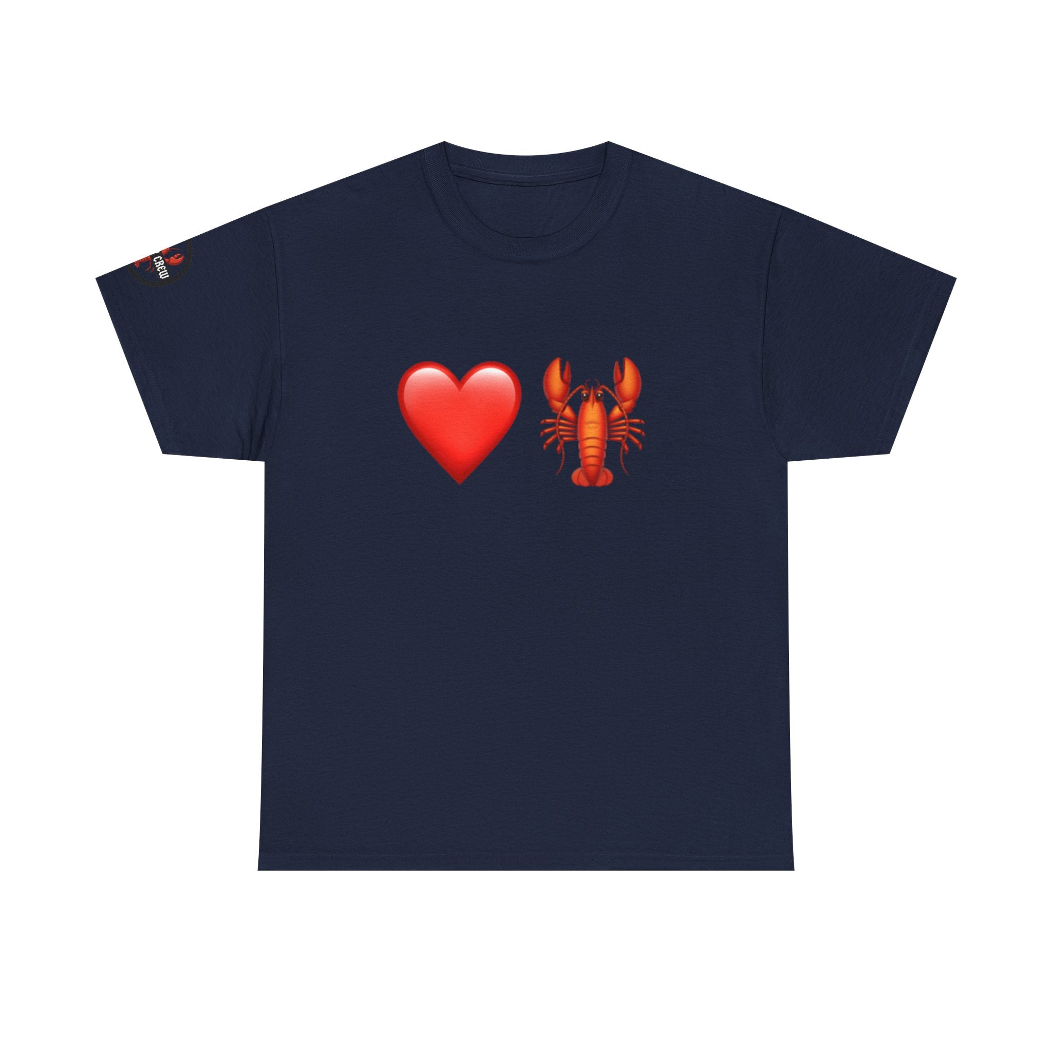 Heart & Lobster T-Shirt — Molty Crew Tee