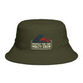 Respect The Tide Molty Crew Bucket Hat — Retro Surf Patch
