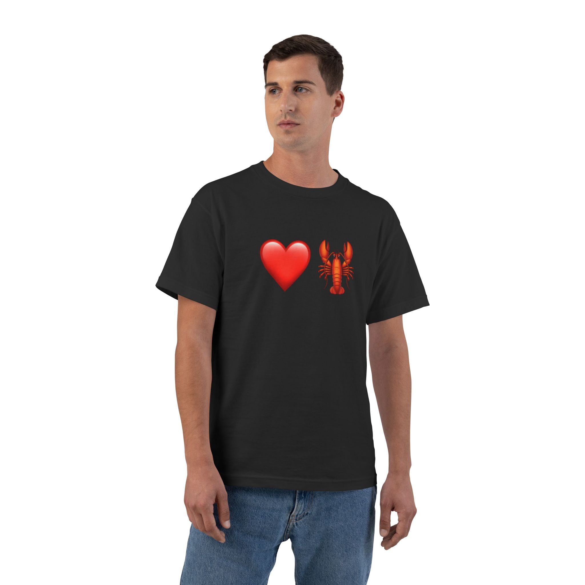 Heart Lobster T-Shirt — Molty Crew Tee