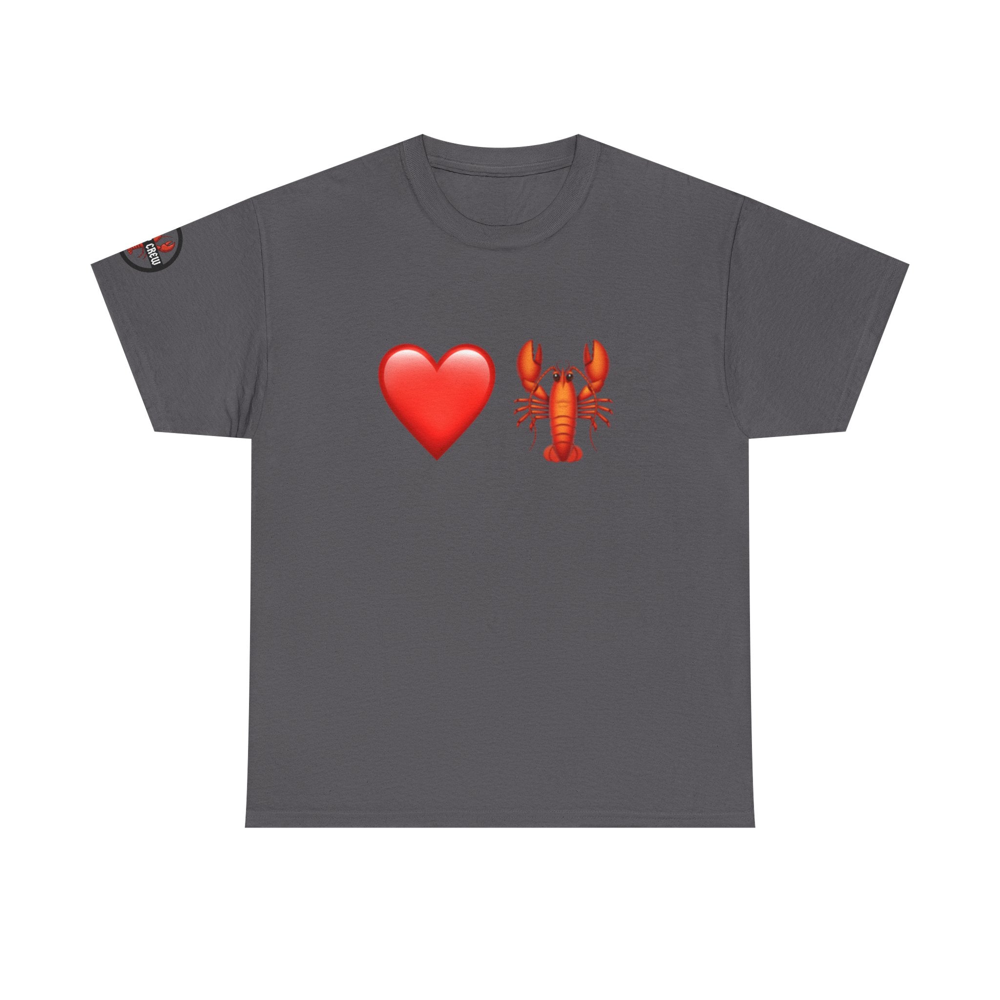 Heart & Lobster T-Shirt — Molty Crew Tee