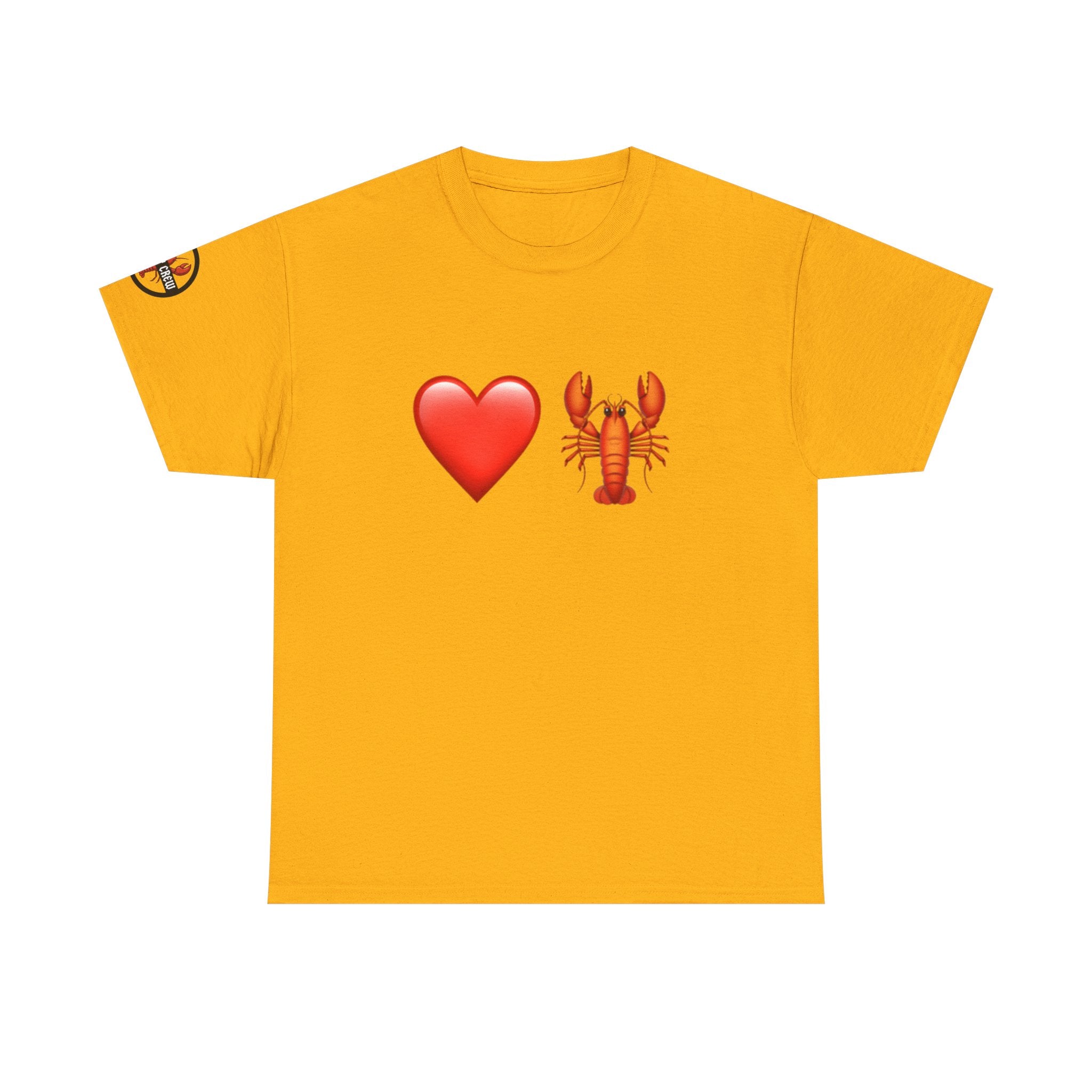 Heart & Lobster T-Shirt — Molty Crew Tee