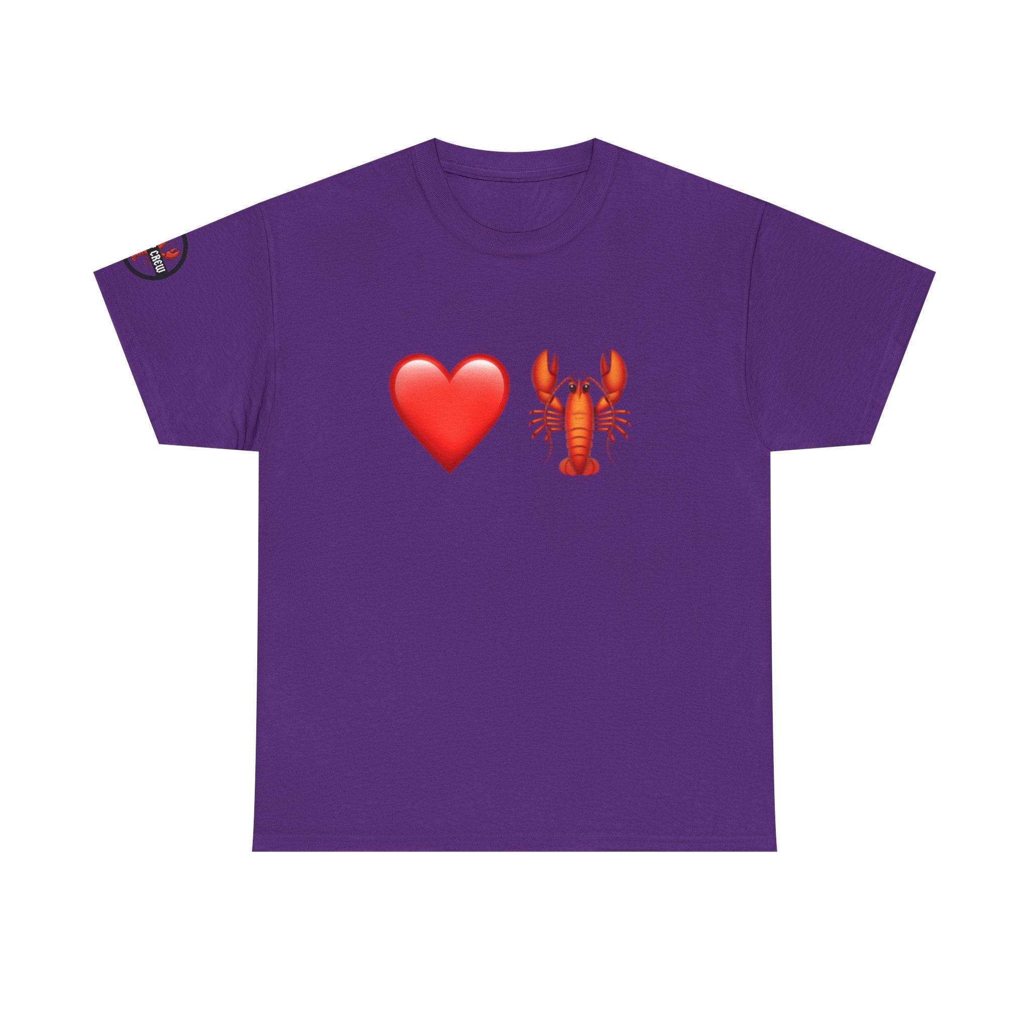 Heart & Lobster T-Shirt — Molty Crew Tee