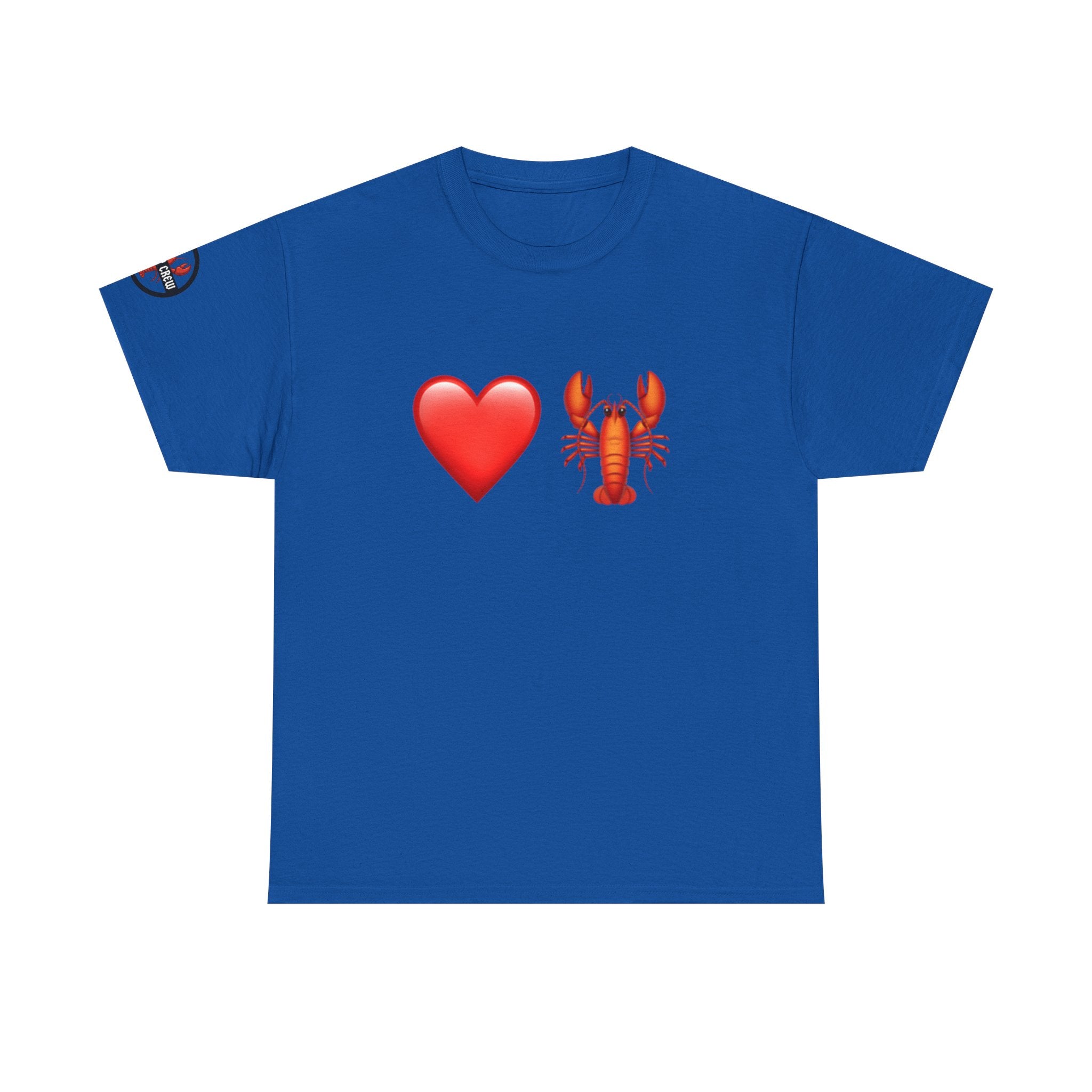 Heart & Lobster T-Shirt — Molty Crew Tee