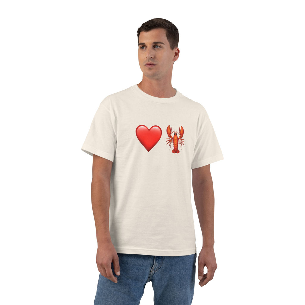Heart Lobster T-Shirt — Molty Crew Tee