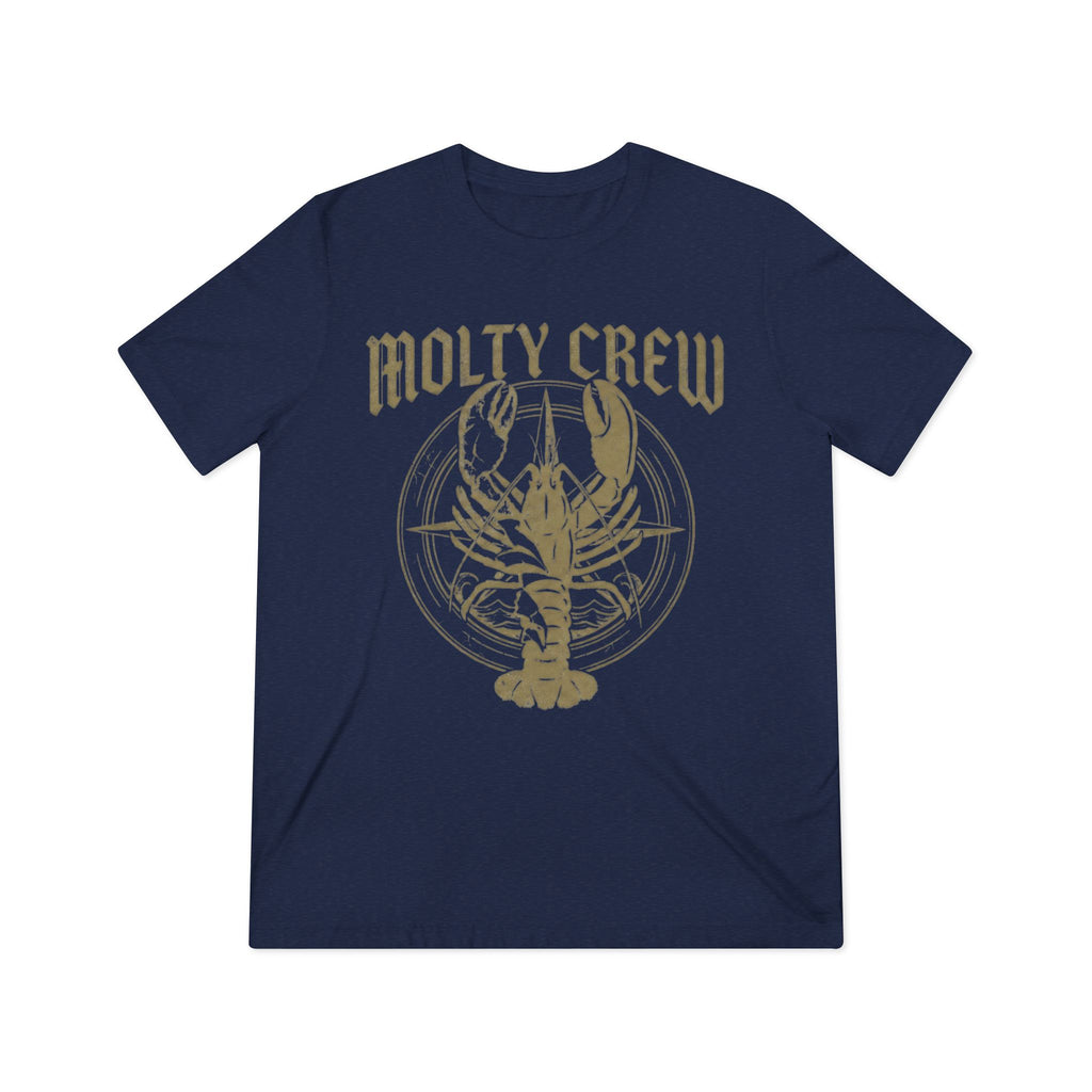 Molty Crew Lobster Tee — Retro Nautical Seafood Shirt