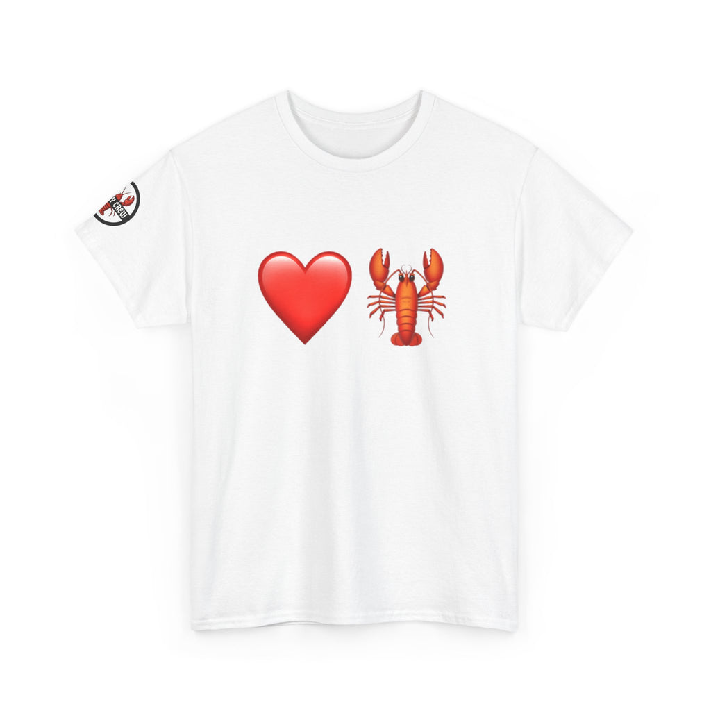 Heart & Lobster T-Shirt — Molty Crew Tee