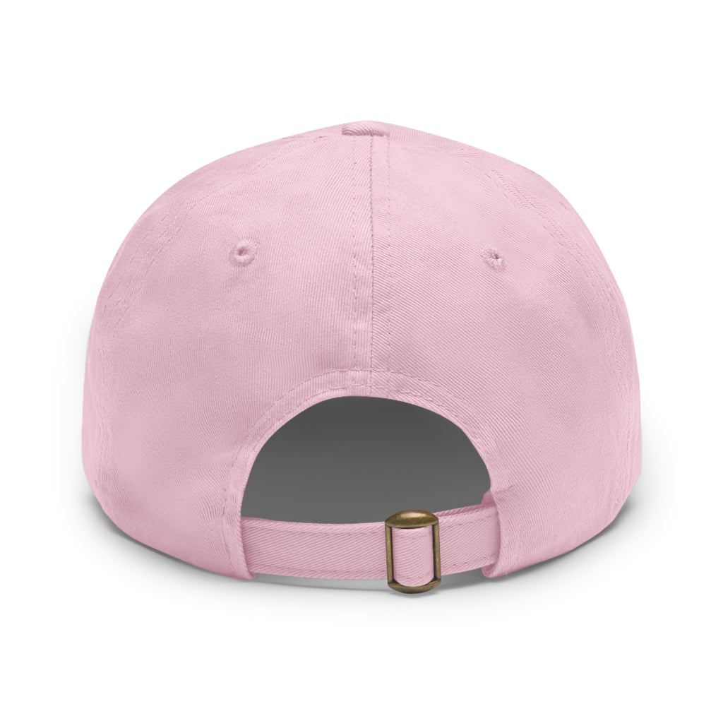 Molty Crew Dad Hat — "Molty Crew" Lobster Leather Patch Cap