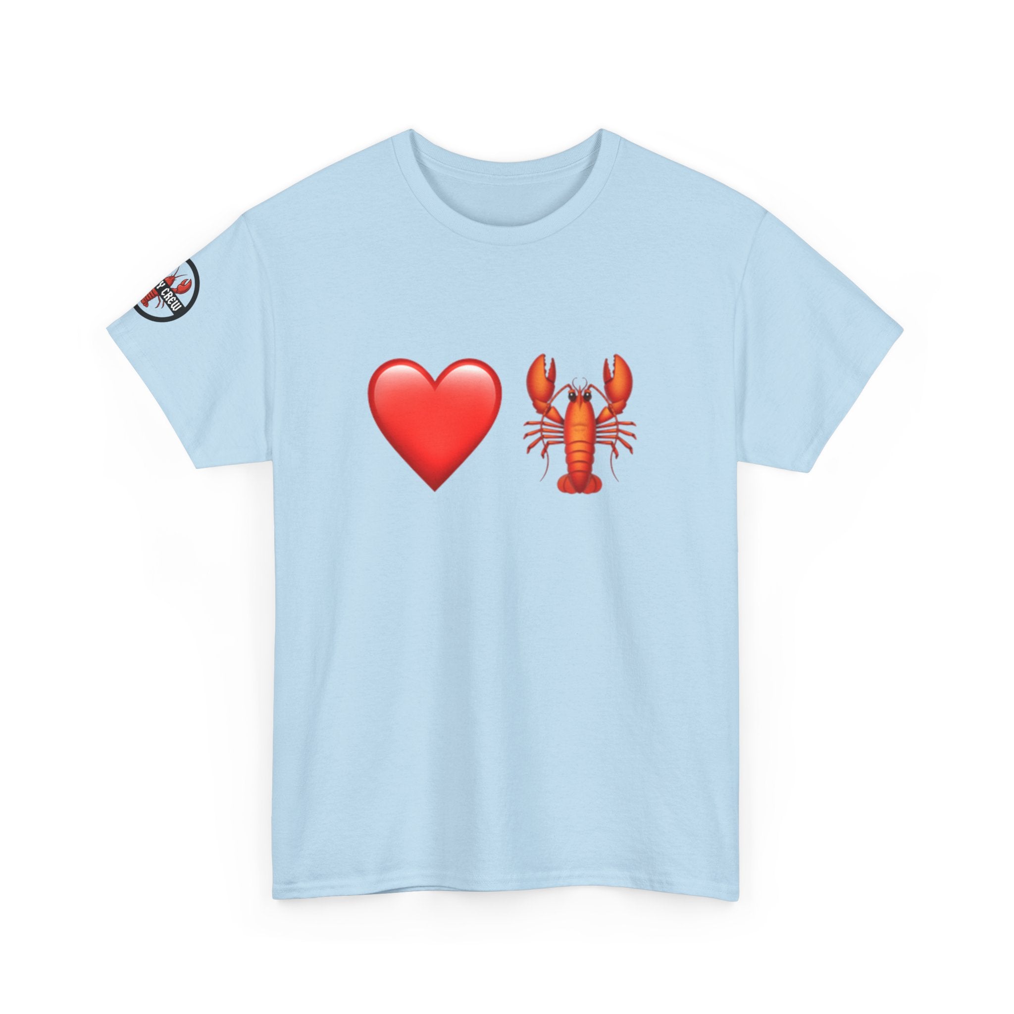 Heart & Lobster T-Shirt — Molty Crew Tee