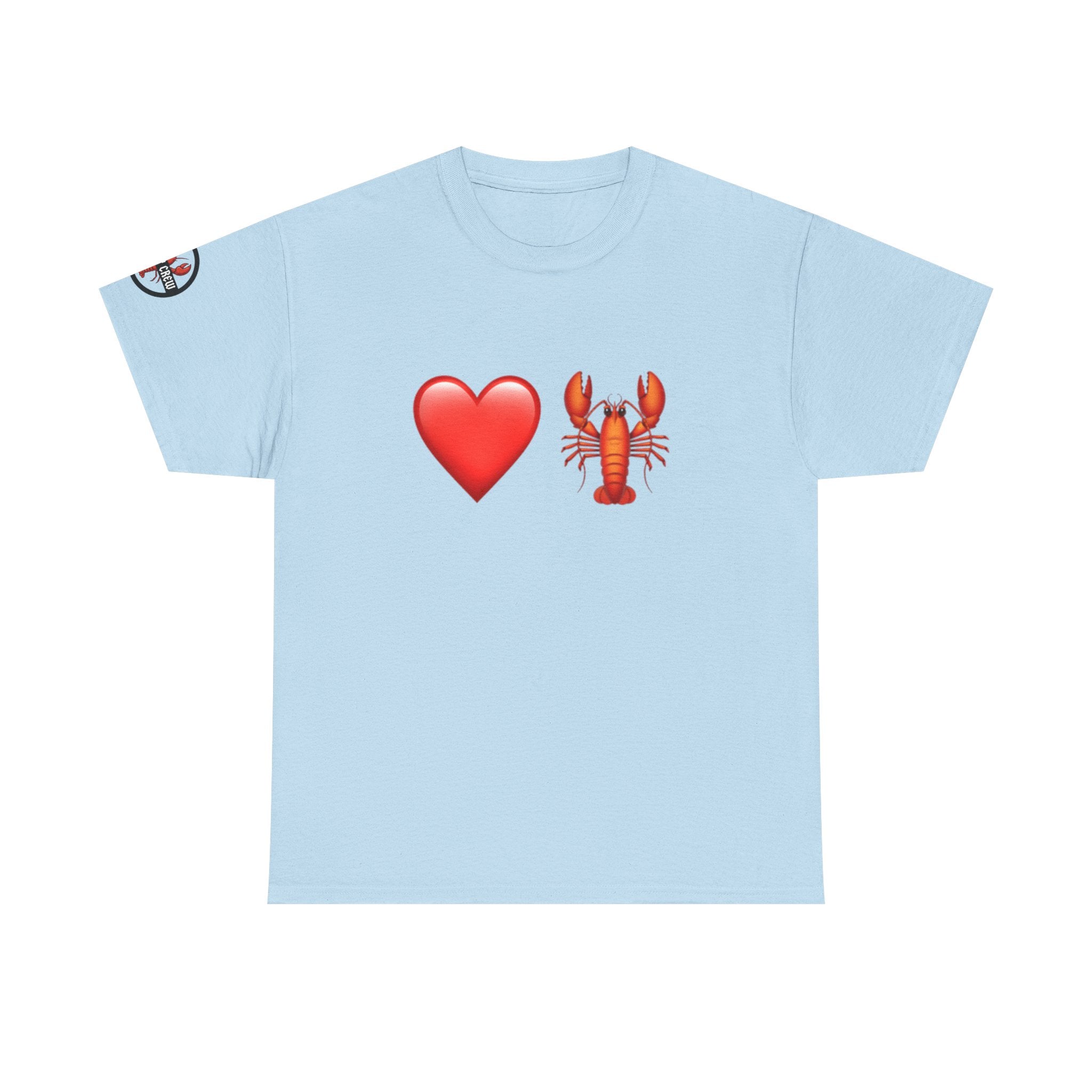 Heart & Lobster T-Shirt — Molty Crew Tee