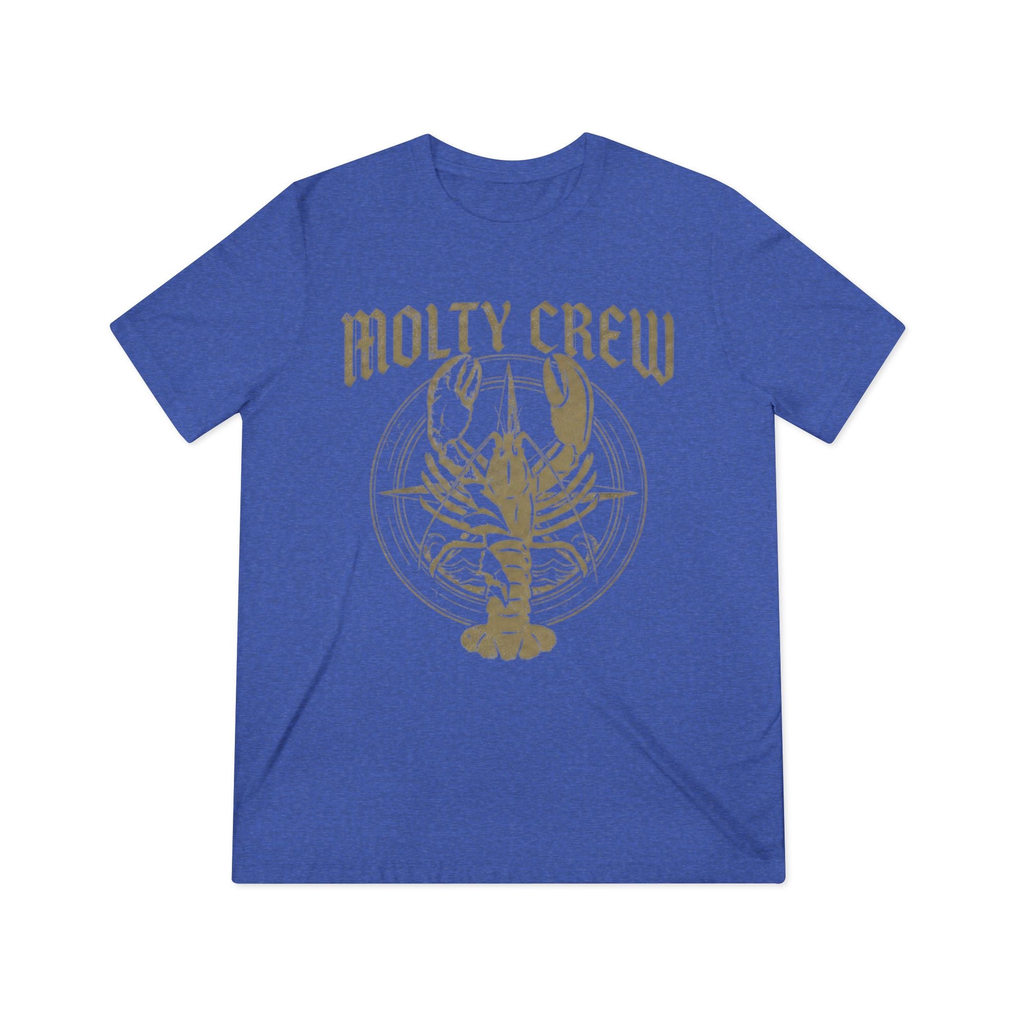 Molty Crew Lobster Tee — Retro Nautical Seafood Shirt