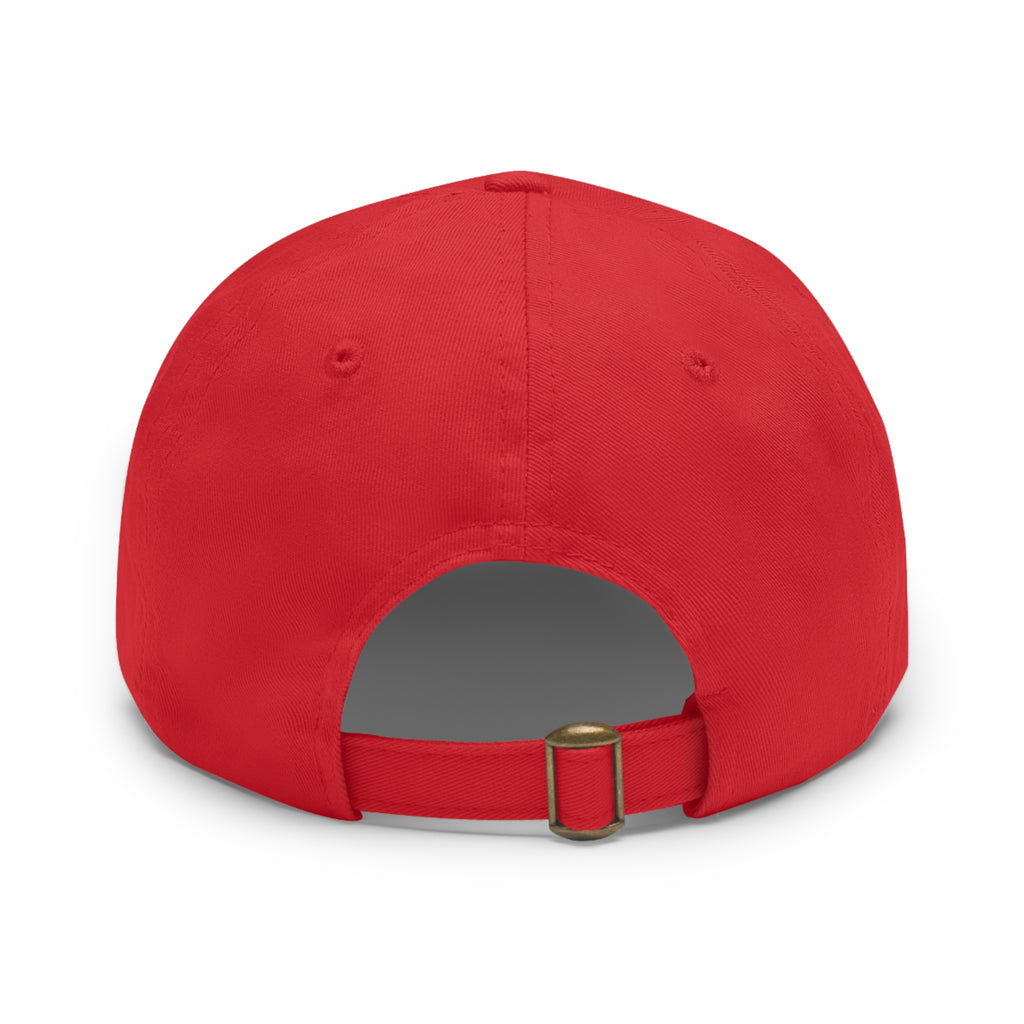 Molty Crew Dad Hat — "Molty Crew" Lobster Leather Patch Cap