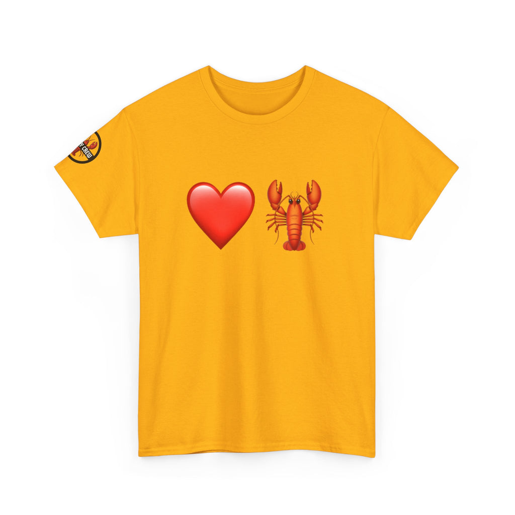 Heart & Lobster T-Shirt — Molty Crew Tee