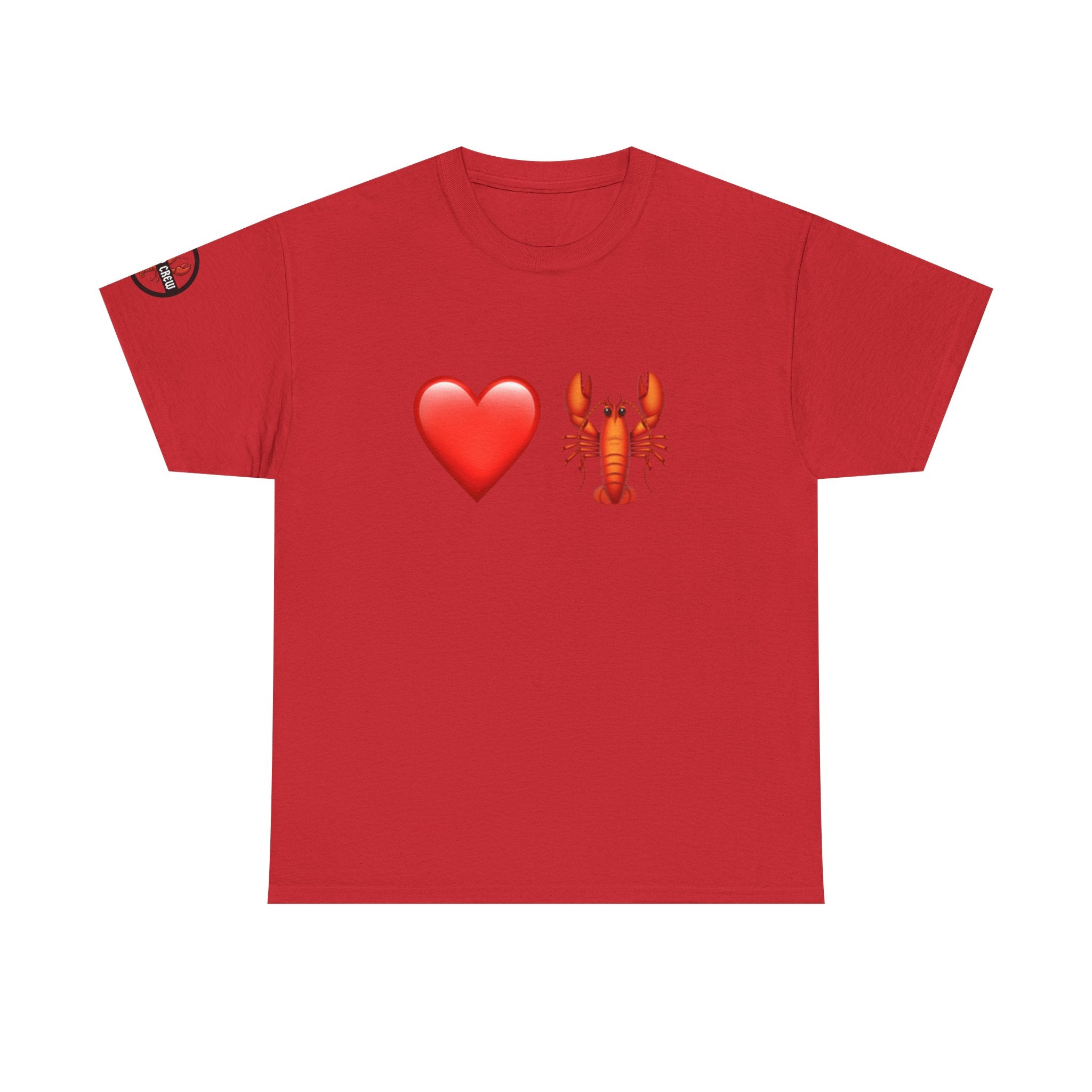 Heart & Lobster T-Shirt — Molty Crew Tee